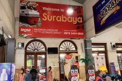 Hari Ini, Puncak Arus Balik via Kereta Api dari Surabaya Dimulai