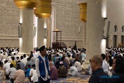 Kesan Jemaah Masjid Sheikh Zayed Solo, Serasa Salat Idulfitri di Timur Tengah