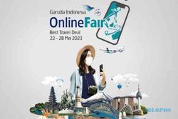 Kembali Gelar Travel Fair, Garuda Indonesia Diskon Besar-Besaran hingga 80%