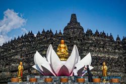 4.500 Umat Buddha se-Indonesia bakal Rayakan Waisak di Candi Borobudur Magelang