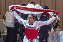 Selebrasi Atlet Taekwondo Megawati Tamesti Raih Medali Emas SEA Games 2023