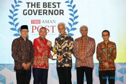 Jateng Penyalur KUR Terbesar di Indonesia, Ganjar Pranowo Raih Penghargaan