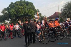 Berhadiah Motor, 1.000 Goweser Ramaikan Funs Bike Tour de Sragen ke Bayanan