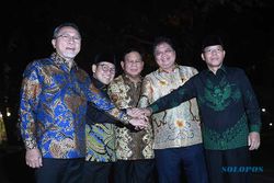 Momen 6 Ketum Parpol Hadiri Pertemuan dengan Jokowi di Istana Kepresidenan