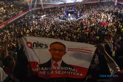 Ribuan Relawan Hadiri Temu Kebangsaan Bersama Anies Baswedan di Jakarta