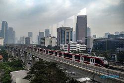 Jelang Pengoperasian, LRT Jabodetabek Diuji Coba Tanpa Penumpang