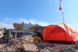 Warga Dirikan Tenda Pasca Eksekusi Lahan Terdampak Tol Solo-Jogja di Klaten