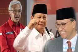 Survei LSI: Elektabilitas Anies Naik, Prabowo dan Ganjar Turun