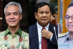 Elektabilitas Prabowo Masih Unggul dari Ganjar dan Anies tapi Tren Menurun