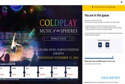 War Tiket Konser Coldplay Memanas! Harga Termahal Rp11 Juta Ludes di Menit Awal