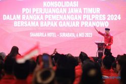 Kunjungi Surabaya, Ganjar Ajak Kader PDIP Jatim Turun ke Lapangan