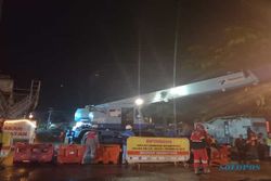 Sepekan Ditutup, Kondisi Sekitar Jl Solo Purwodadi Sudah Lancar