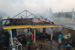 Rumah Usaha Penggorengan Kerupuk di Klaten Kebakaran, Kerugian Ratusan Juta