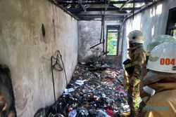 Gegara Kabel Digerogoti Tikus, Rumah di Jl Wahidin Sudirohusodo Klaten Terbakar