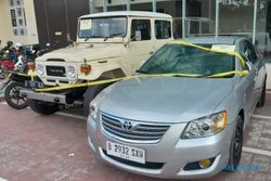 2 Mobil Sitaan KPK dalam Kasus Rafael Alun Dititipkan di Mapolresta Solo