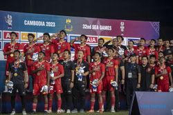Rayakan Medali Emas SEA Games 2023, Timnas U-22 Diarak di Jakarta Besok Pagi