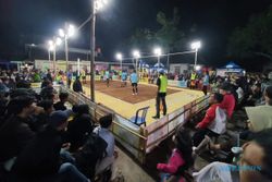 32 Tim Ikuti Turnamen Voli Bola Plastik Kanaba Cup di Klaten, Namanya Unik-unik