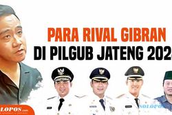 Para Rival Gibran di Pilgub Jateng 2024