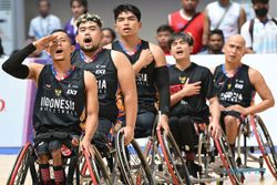 Hasil APG 2023 Kamboja: Langkah Wheelchair Basketball 3x3 Indonesia Terhenti