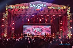 Kunto Aji, Kahitna hingga Dewa 19 Bius Ribuan Penonton di Saloka Fest 2023