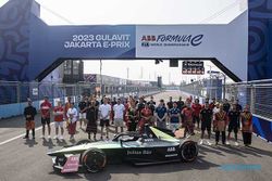 Jelang Balapan Formula E, 22 Pembalap Ikuti Sesi Foto di Sirkuit JIEC Ancol