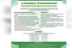 Buruan Daftar Lur! Ada Lomba Toponimi untuk Anak SMA di Boyolali, Cek Syaratnya