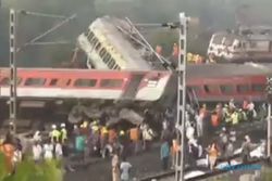 Operasi Penyelamatan Usai, Korban Kecelakaan Kereta Api India jadi 288 Orang