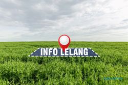 Info Lelang Tanah 1.860 Meter Persegi di Wonosari Klaten, Limit Rp151 Juta