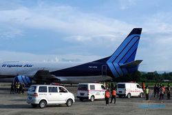6 Jenazah Korban Pesawat SAM Air Tiba di Jayapura Papua untuk Diidentifikasi