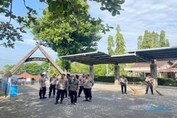 Bakti Religi HUT Bhayangkara, Polres Semarang Revitalisasi Gua Maria Ambarawa
