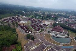 Penampakan Rest Area Gunung Mas untuk Penataan PKL di Jalur Wisata Puncak Bogor