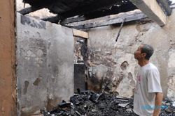 Rumah Milik Dua Warga Sangkrah Solo Ludes Terbakar