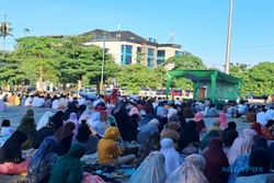 Ribuan Warga Muhammadiyah Salat Iduladha di Mangkunegaran Solo