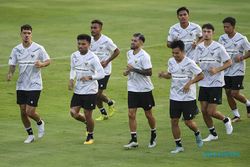 Latihan Perdana Timnas Indonesia Jelang Laga FIFA Matchday Lawan Argentina