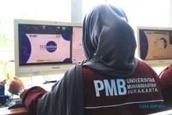 Ada Peserta dari Qatar, Tes Masuk UMS secara Online dari Rumah Masing-Masing