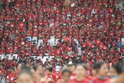 Puncak Bulan Bung Karno PDIP: Stadion GBK Memerah, Elite Parpol Lain Ikut Hadir
