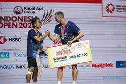 Peringkat Anthony Sinisuka Ginting Setelah Juara II Indonesia Open 2023