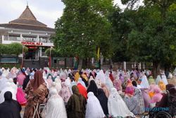Salat Id di Masjid Agung Boyolali, Bupati Said: Momentum Belajar Ikhlas