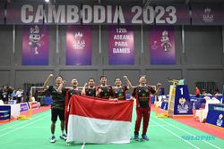 Medali Emas Pertama Indonesia di APG 2023 Datang dari Tim Para Badminton