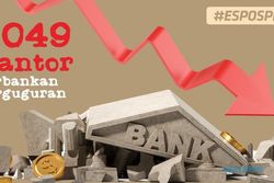 Setahun, 1.049 Kantor Perbankan di Indonesia Berguguran