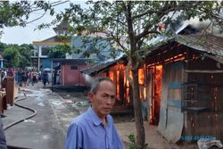 Mendadak Muncul Api Besar, Bengkel-Rumah di Karanggede Boyolali Ludes Terbakar