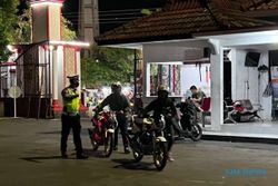 Sisir Alun-alun Wonogiri, Polisi Sita 7 Sepeda Motor Berknalpot Brong