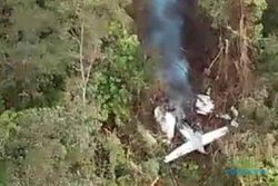 Evakuasi Korban Pesawat Jatuh di Papua Dihentikan karena Cuaca Buruk