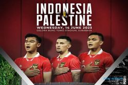 Hasil Indonesia vs Palestina: Peluang Terbuang, Babak Pertama Sama Kuat 0-0
