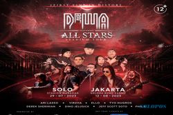 Dewa 19 featuring All Stars Stadium Tour 2023 bakal Sambangi Kota Solo