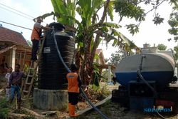 Kuota Distribusi Air Bersih dari BPBD Sragen hanya Cukup untuk 2 Bulan