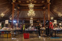 Ramainya Pengunjung Pasar Buku dan Festival Literasi Patjarmerah di Solo
