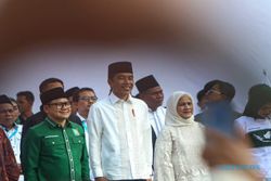 Hadiri Harlah PKB di Solo, Puan Diapit Muhaimin dan Prabowo Subianto