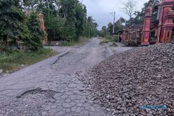 Jalan 2 Km Surowono-Jatirajeg Klaten Diperbaiki, Ditarget Rampung Akhir Oktober