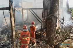 Kandang Ayam di Tuntang Semarang Ludes Terbakar, Kerugian Sekitar Rp300 Juta
